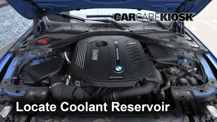 2017 BMW 340i xDrive 3.0L 6 Cyl. Turbo Coolant (Antifreeze) Flush Coolant